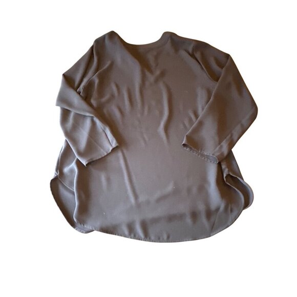 Lauren Ralph Lauren Navy Blue Polyester Womens Blouse 2X - Picture 5 of 5